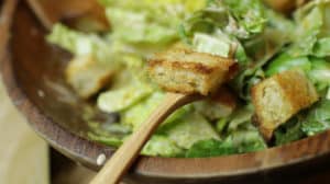 Darn Good VEGAN Caesar Salad