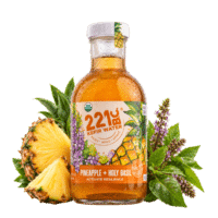 Pineapple Holy Basil Kefir Water