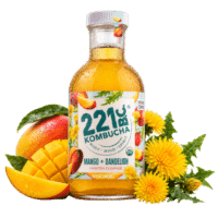 Mango Dandelion Kombucha