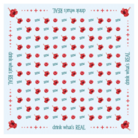 Berry Hibiscus Bandana