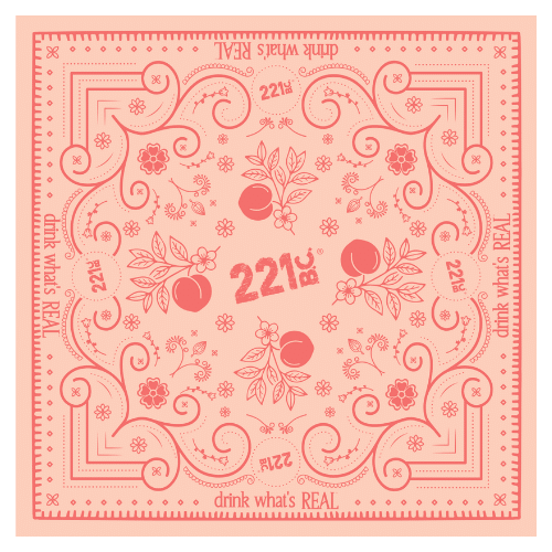 Peach Jasmine Bandana (NEW!)
