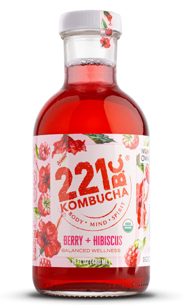berry hibiscus kombucha