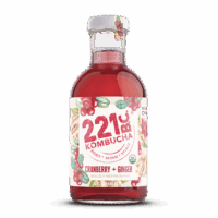 Cranberry Ginger Kombucha