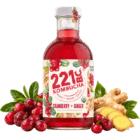 Cranberry Ginger Kombucha