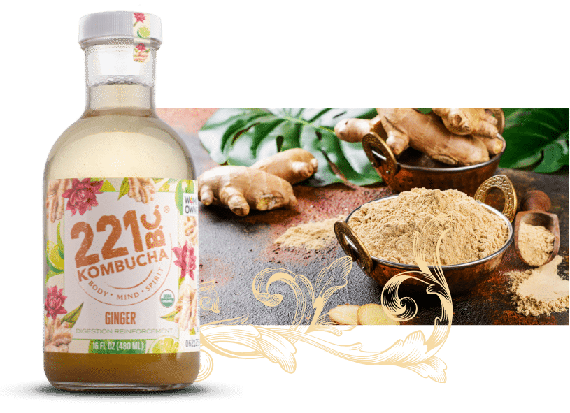 ginger kombucha