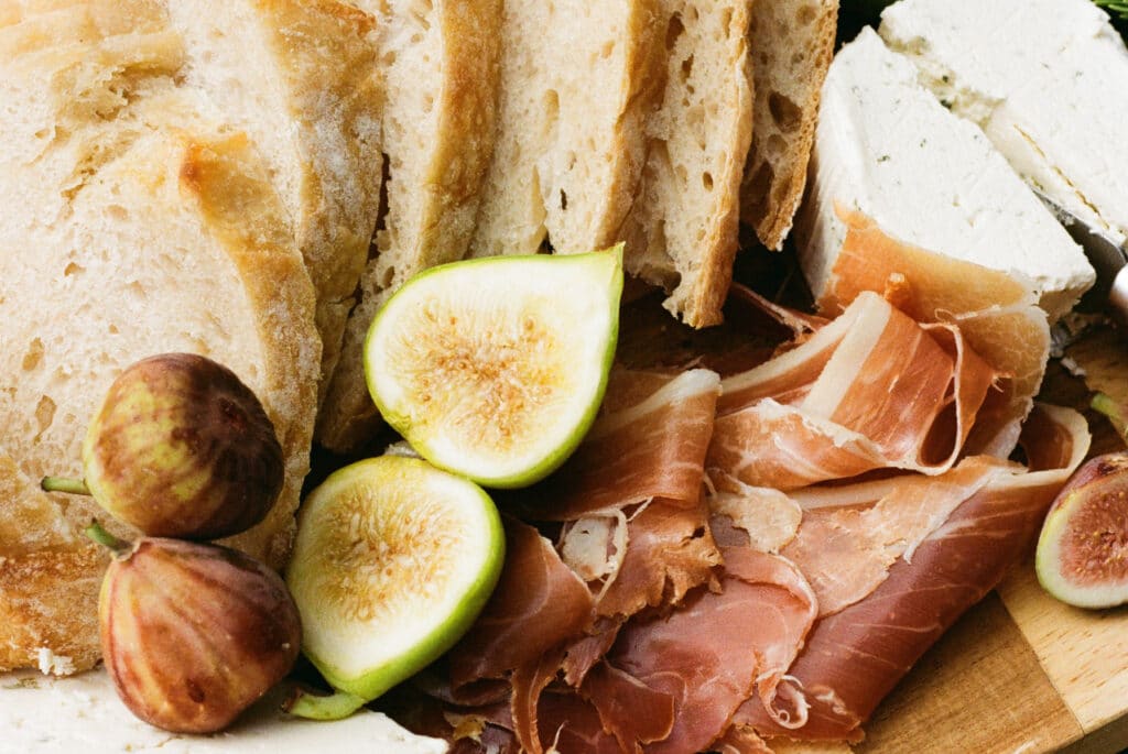 thanksgiving table set with intention