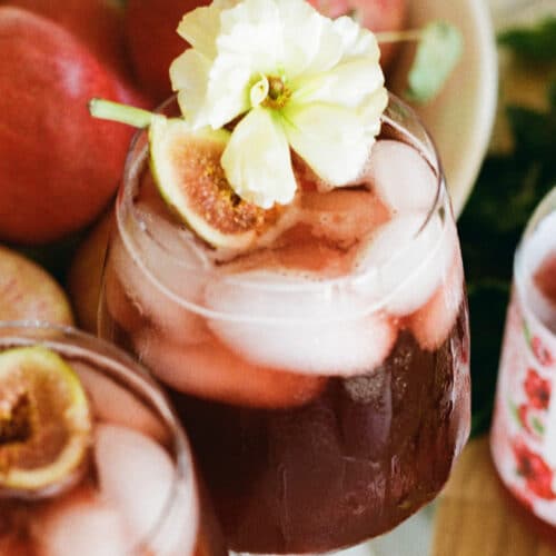 Berry Hibiscus Punch (5-Minute Crowd Drink)