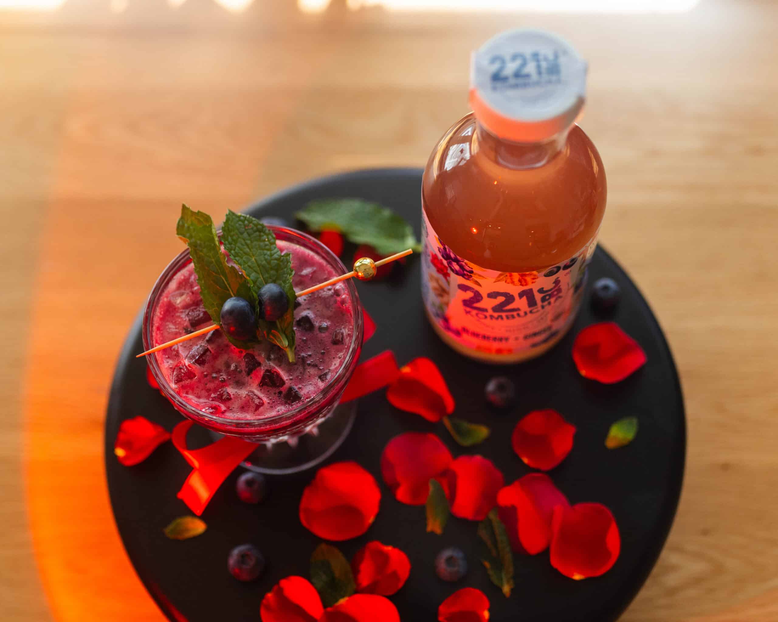 Blueberry Ginger Love Tonic