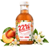 Peach Jasmine Kombucha
